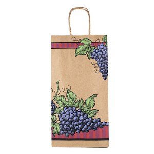 One Bottle Cabernet Kraft Bag